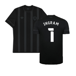 Hull City 2021-22 Away Shirt (Sponsorless) (S) (Ingram 1) (Excellent)_0