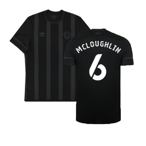 Hull City 2021-22 Away Shirt (Sponsorless) (XXL) (McLoughlin 6) (Mint)_0