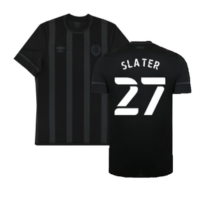 Hull City 2021-22 Away Shirt (Sponsorless) (XXL) (Slater 27) (Mint)_0