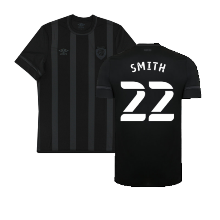 Hull City 2021-22 Away Shirt (Sponsorless) (XL) (Smith 22) (Mint)