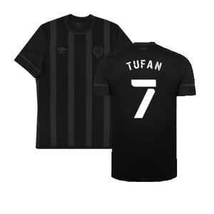 Hull City 2021-22 Away Shirt (Sponsorless) (L) (Tufan 7) (Mint)_0