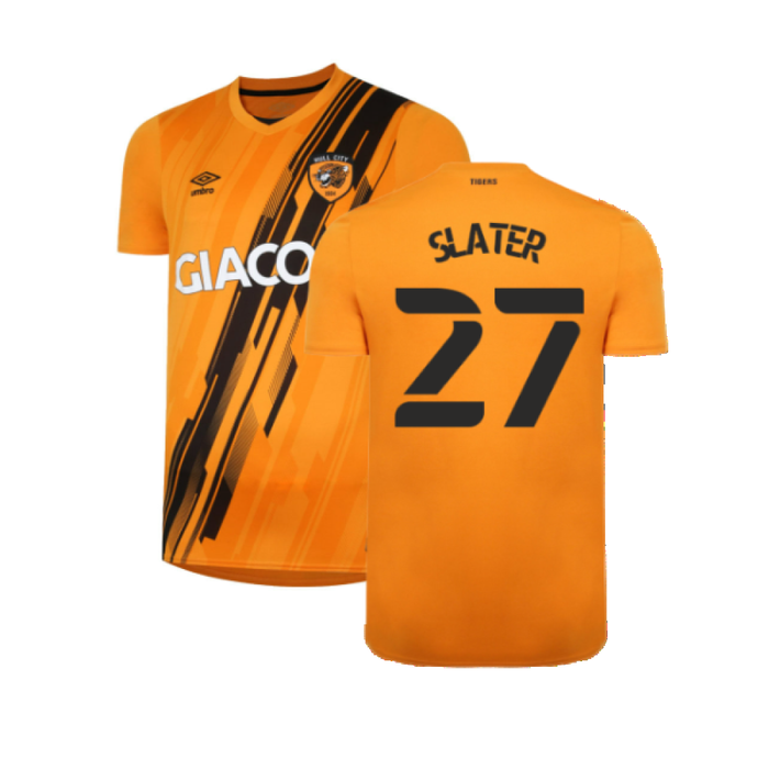 Hull City 2021-22 Home Shirt (M) (Excellent) (Slater 27)