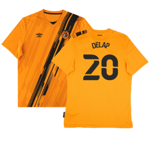 Hull City 2021-22 Home Shirt (Sponsorless) (3XL) (Excellent) (Delap 20)_0