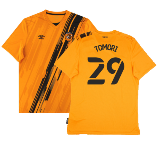 Hull City 2021-22 Home Shirt (Sponsorless) (M) (Excellent) (Tomori 29)_0