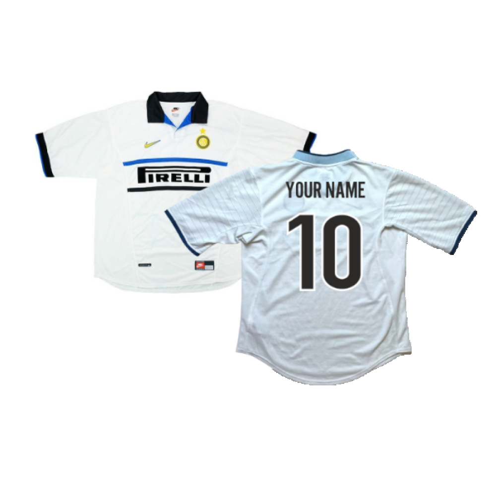 Inter Milan 1998-99 Away Shirt (XL) (Your Name 10) (Excellent)_0