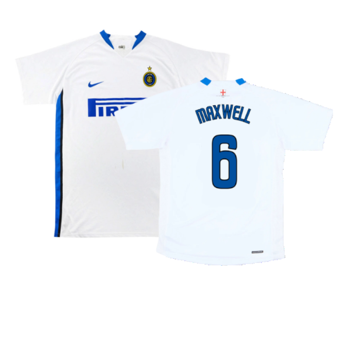 Inter Milan 2006-2007 Away Shirt (Excellent) (Maxwell 6)