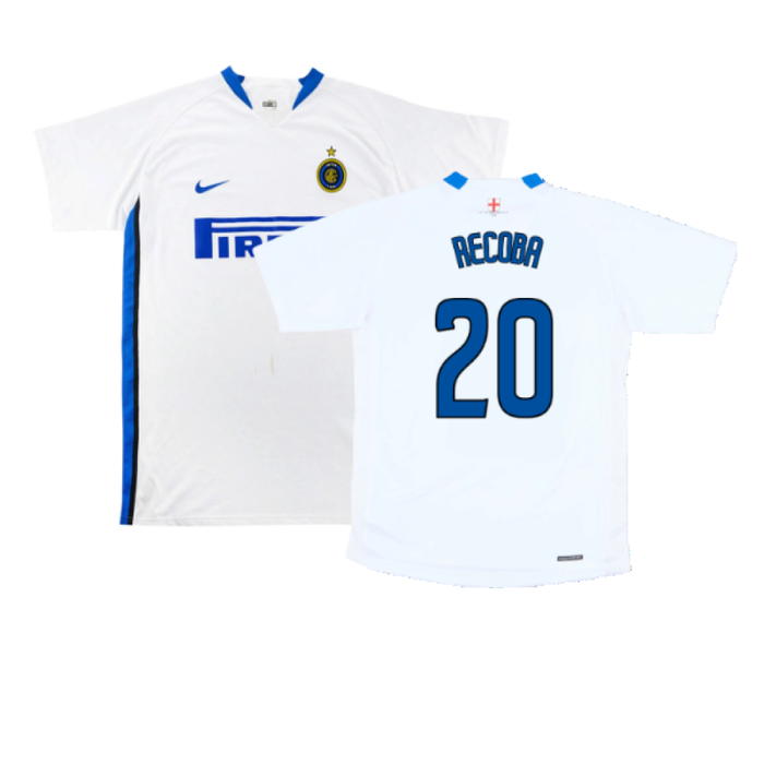 Inter Milan 2006-2007 Away Shirt (Excellent) (Recoba 20)