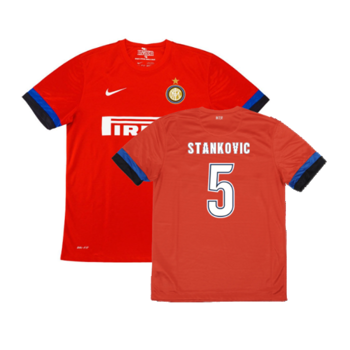 Inter Milan 2012-13 Away Shirt (Excellent) (STANKOVIC 5)