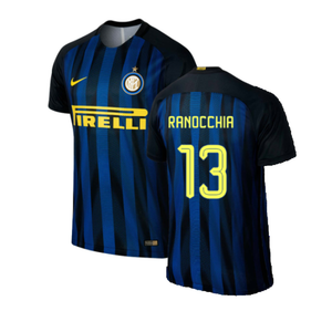 Inter Milan 2016-17 Home Shirt (S) (Excellent) (Ranocchia 13)_0