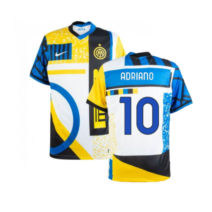 Inter Milan 2020-21 Fourth Shirt (L) (ADRIANO 10) (Excellent)