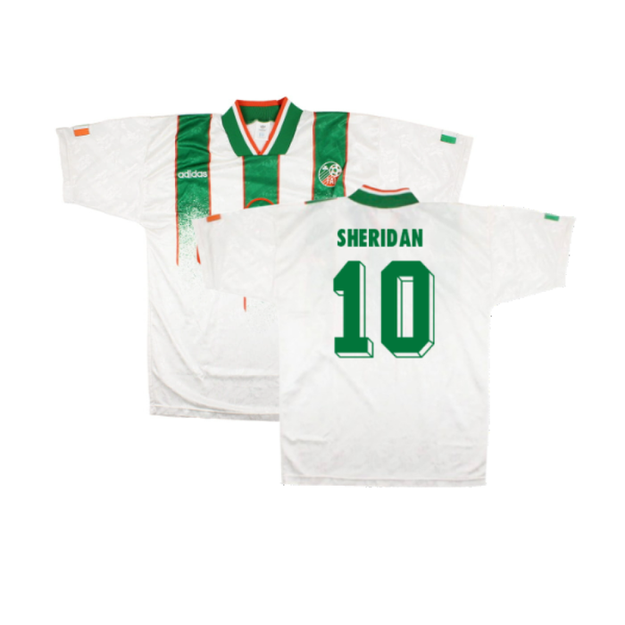 Ireland 1994-95 Away Shirt (M) (Excellent) (Sheridan 10)