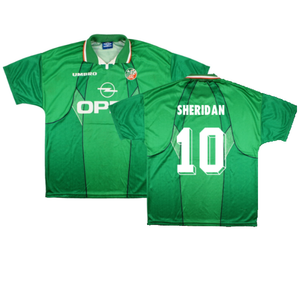 Ireland 1995-96 Home Shirt (XL) (Excellent) (Sheridan 10)_0