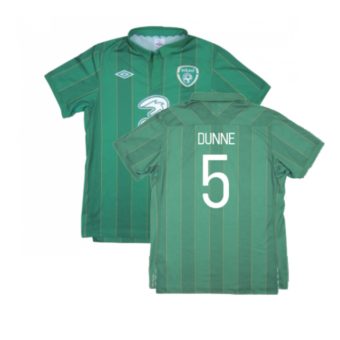 Ireland 2011-12 Home Shirt (L) (Excellent) (Dunne 5)