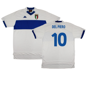 Italy 1999-00 Away Shirt (XXL) (Very Good) (DEL PIERO 10)_0