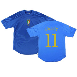 Italy 2004-06 Home Shirt (S) (Good) (Corradi 11)_0