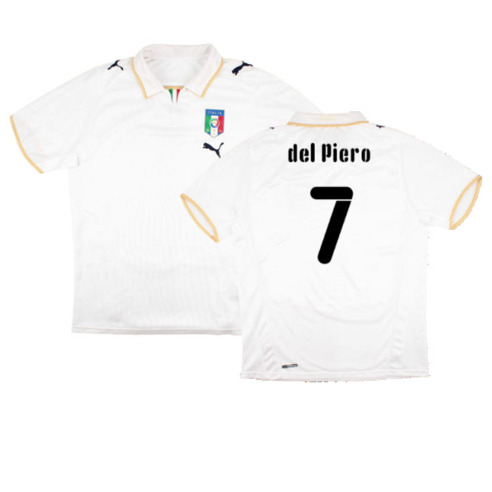 Italy 2008-09 Away Shirt (L) (Very Good) (Del Piero 7)