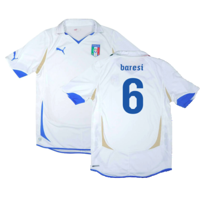 Italy 2010-11 Away Shirt (L) (Very Good) (Baresi 6)