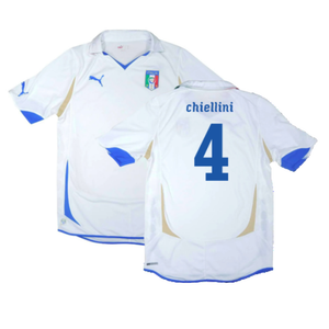 Italy 2010-11 Away Shirt (L) (Very Good) (Chiellini 4)_0