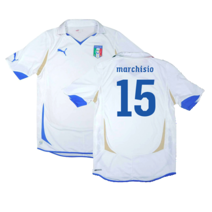 Italy 2010-11 Away Shirt (L) (Very Good) (Marchisio 15)