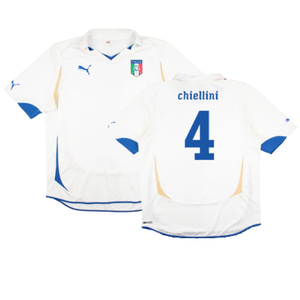 Italy 2010-12 Away Shirt (M) (Fair) (Chiellini 4)_0