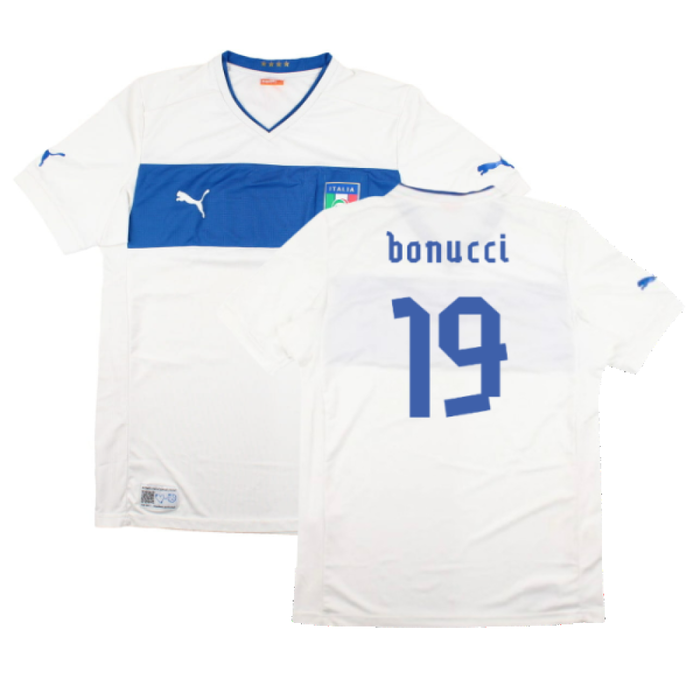 Italy 2012-14 Away Shirt (L) (Very Good) (Bonucci 19)