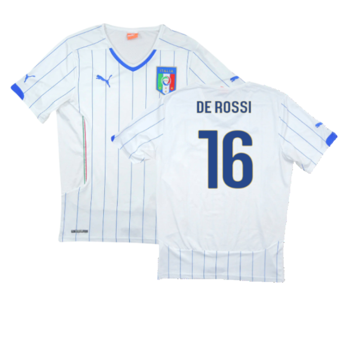 Italy 2014-16 Away Shirt (XL) (Good) (De Rossi 16)