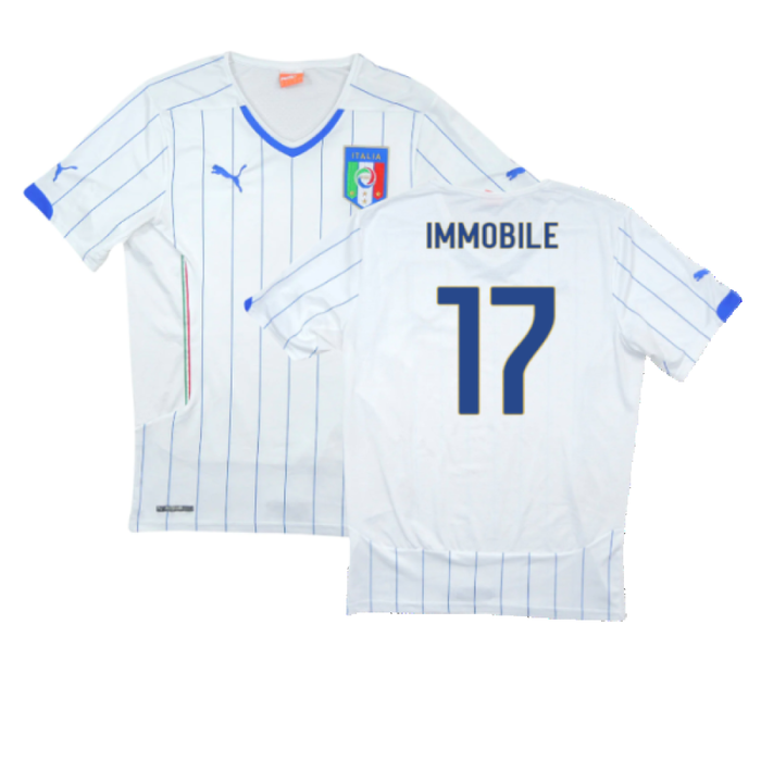 Italy 2014-16 Away Shirt (S) (Good) (Immobile 17)