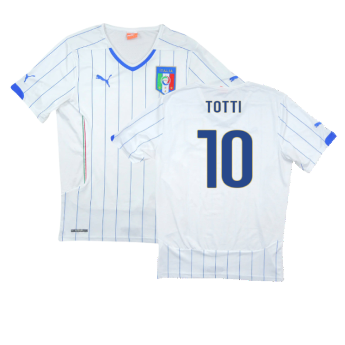 Italy 2014-16 Away Shirt (S) (Good) (Totti 10)