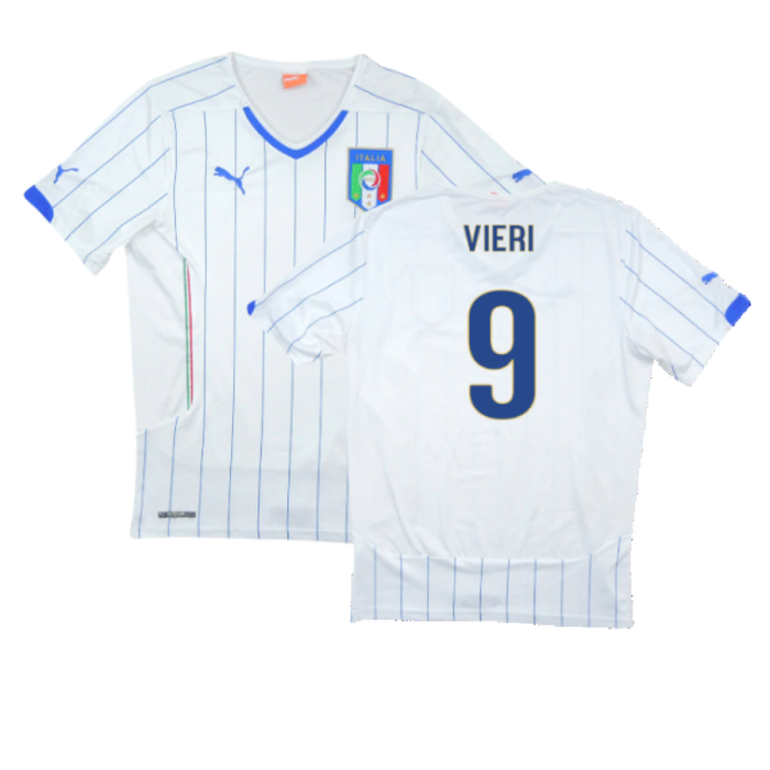 Italy 2014-16 Away Shirt (S) (Good) (Vieri 9)