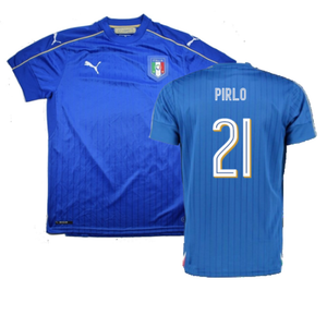 Italy 2015-16 Home Shirt (XXL) (Excellent) (Pirlo 21)_0