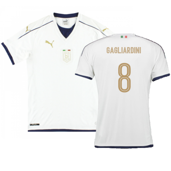 Italy 2016-17 Away Shirt (M) (Excellent) (Gagliardini 8)