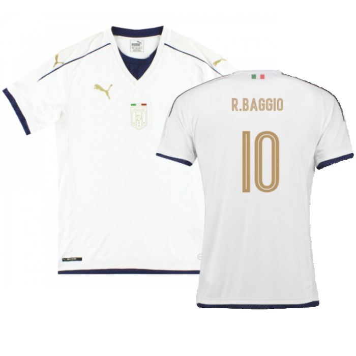 Italy 2016-17 Away Shirt (M) (Excellent) (R.Baggio 10)