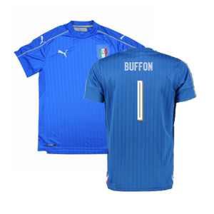 Italy 2016-17 Home Shirt (S) (Excellent) (Buffon 1)_0