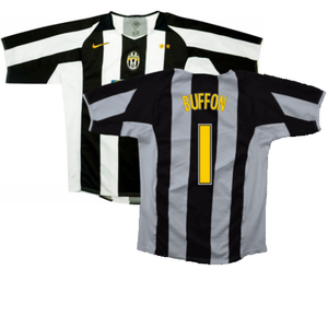 Juventus 2004-05 Home Shirt (XL) (Excellent) (Buffon 1)_0