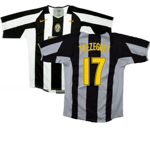 Juventus 2004-05 Home Shirt (XL) (Excellent) (Trezeguet 17)_0