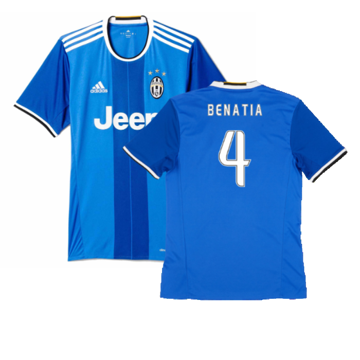 Juventus 2016-17 Away Shirt (M) (Mint) (Benatia 4)