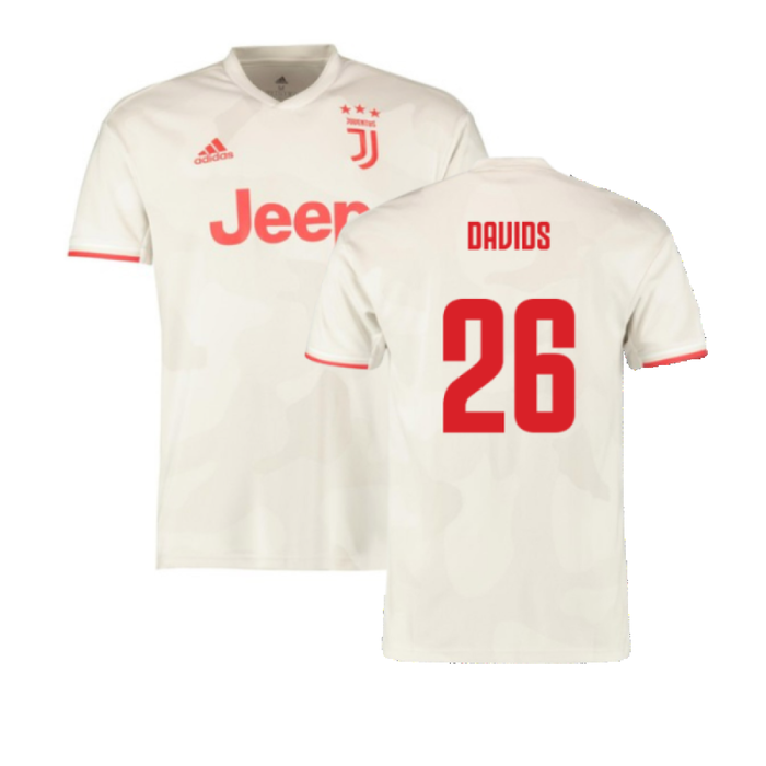 Juventus 2019-20 Away Shirt (XL) (Excellent) (Davids 26)