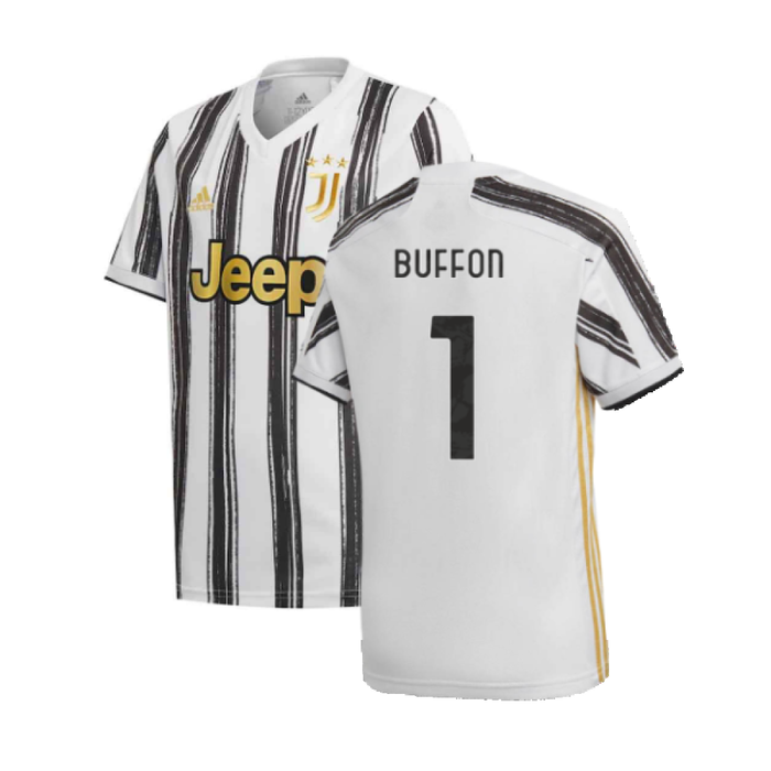 Juventus 2020-21 Home Shirt (L) (BUFFON 1) (Excellent)