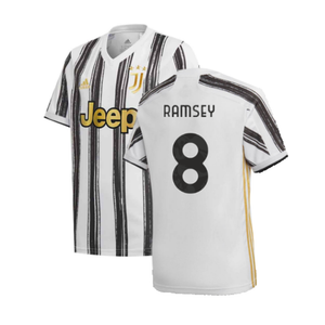 Juventus 2020-21 Home Shirt (L) (RAMSEY 8) (Excellent)_0