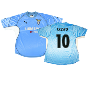 Lazio 2001-02 Home Shirt (Very Good) (Crespo 10)_0