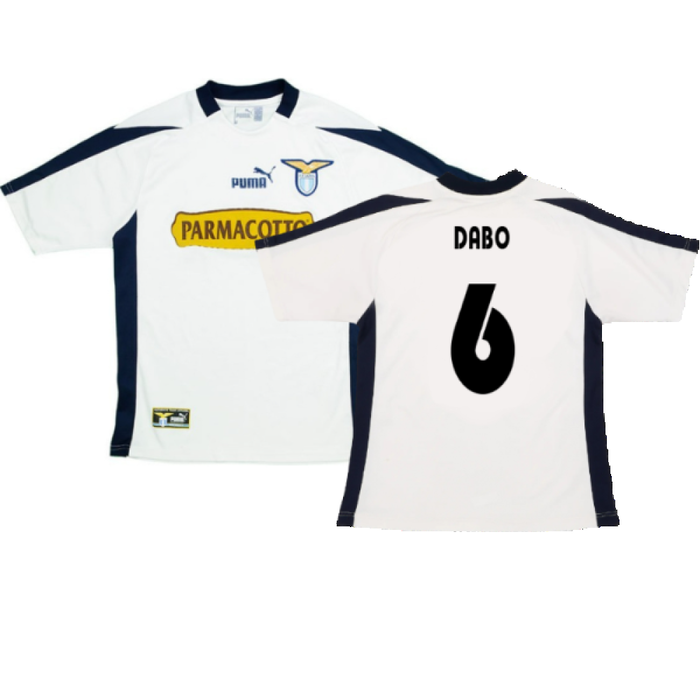 Lazio 2003-04 Away Shirt (S) (Good) (Dabo 6)