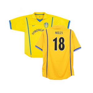 Leeds United 2000-02 Away Shirt (Excellent) (Mills 18)_0