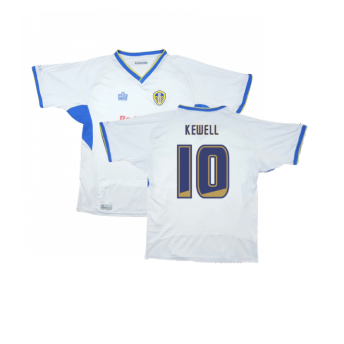 Leeds United 2007-08 Home Shirt (L) (Good) (Kewell 10)