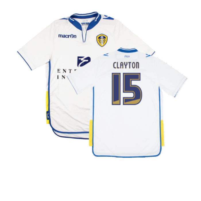 Leeds United 2012-13 Home Shirt (S) (Excellent) (Clayton 15)