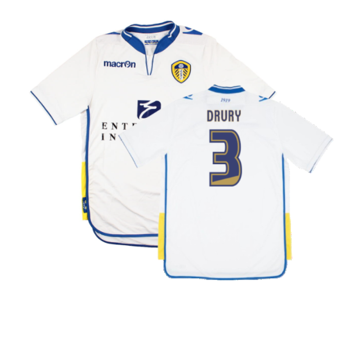 Leeds United 2012-13 Home Shirt (XL) (Mint) (Drury 3)