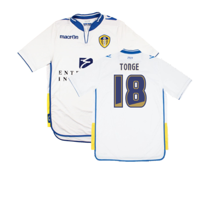 Leeds United 2012-13 Home Shirt (S) (Excellent) (Tonge 18)