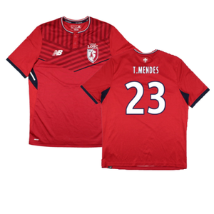 Lille 2017-18 Home Shirt (Sponsorless) (M) (Excellent) (T.Mendes 23)_0