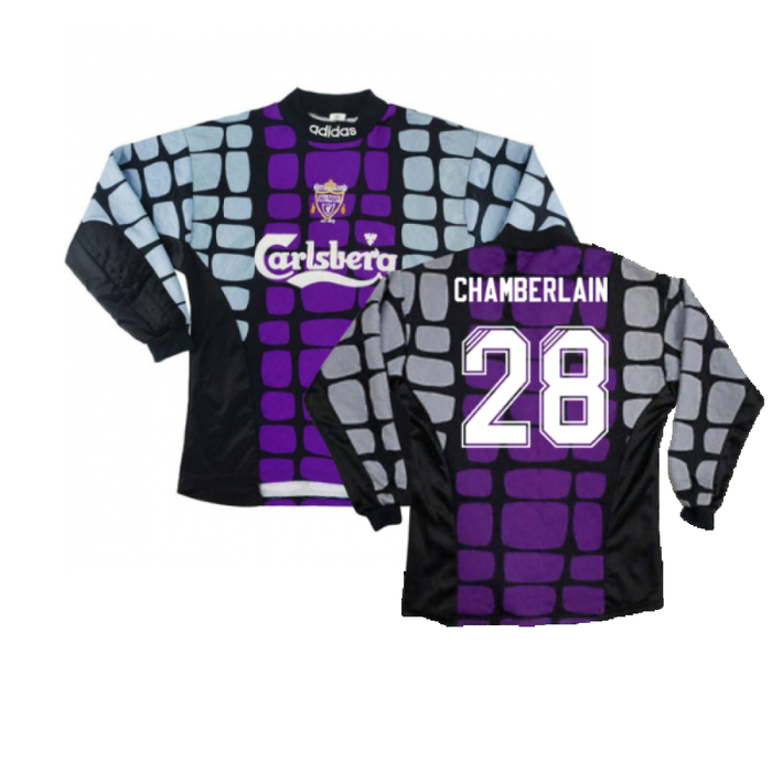 Liverpool 1994-95 GK Away Shirt (M) (Excellent) (Chamberlain 28)