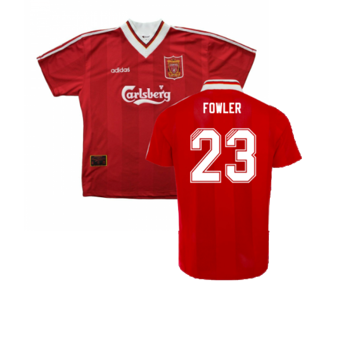 Liverpool 1995-96 Home Shirt (L) (Excellent) (Fowler 23)