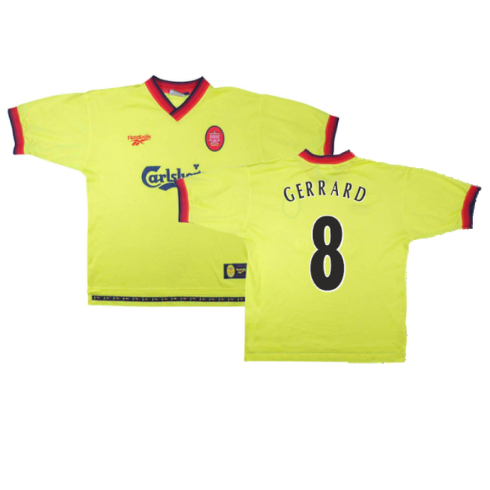 Liverpool 1997-98 Away Shirt (XXL) (GERRARD 8) (Excellent)